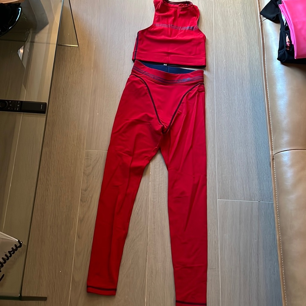 Adam Selman Sports Set - Size Small -legging + top